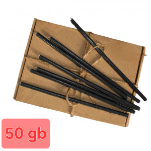 Bišu vaska baznīcas svece melnā 18.5 ...